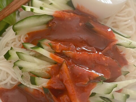 いつでも韓国❤ビビングクス❤ビビン麺❤ヤンニョム